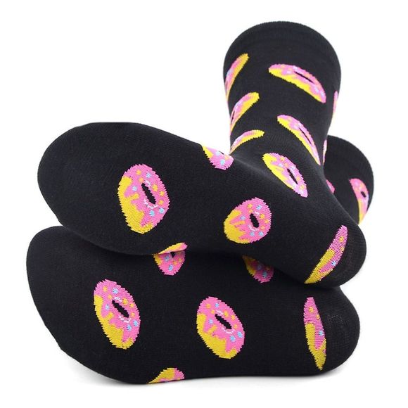 Men's Crew Socks - Donuts -NWT - Picture 4 of 5